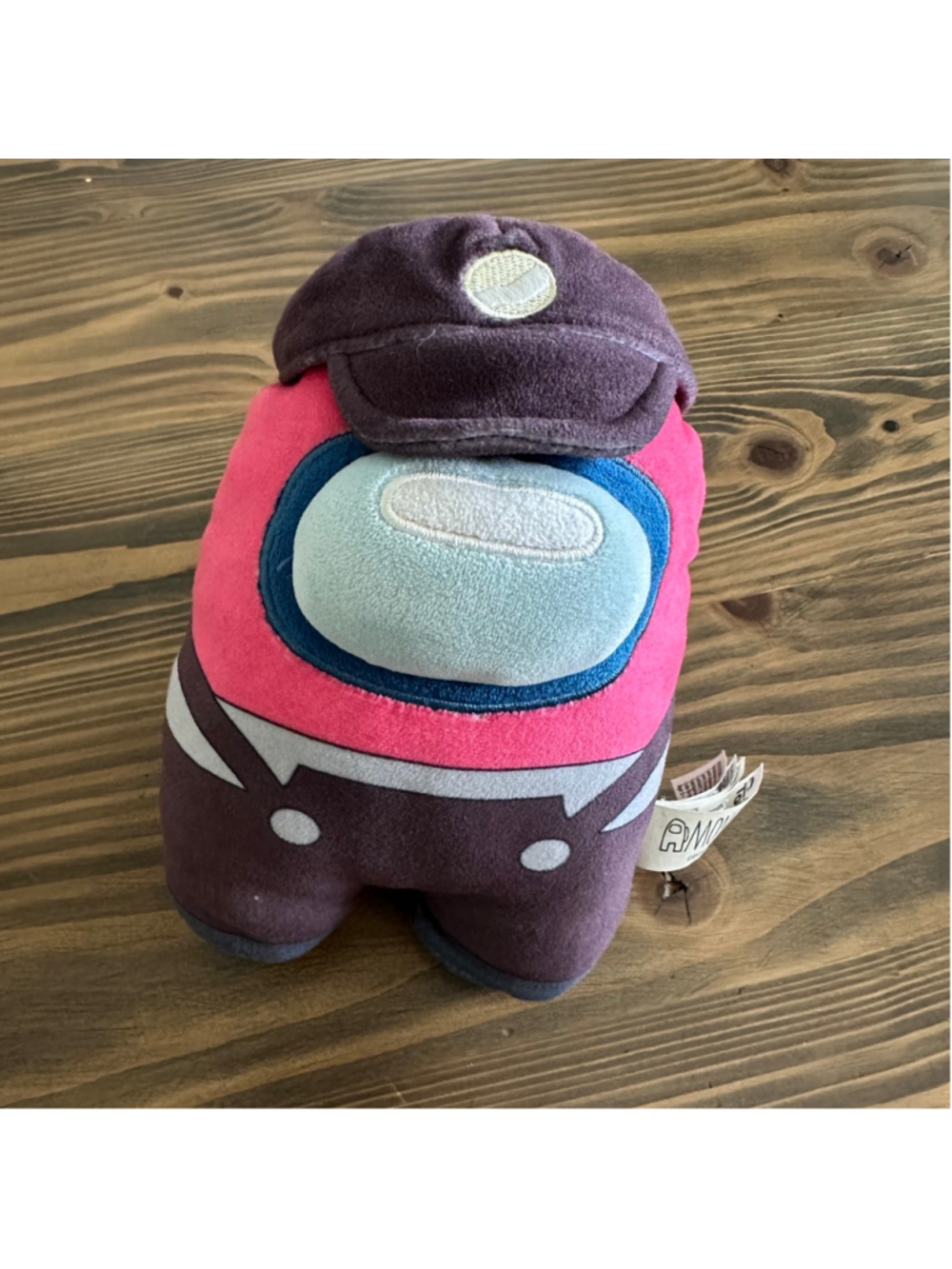Among Us Plush Pink Purple Crewmate Toy Toikido Innersloth 8 Inch